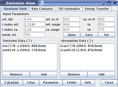 emission view