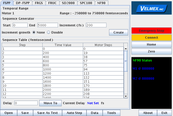 timestep window